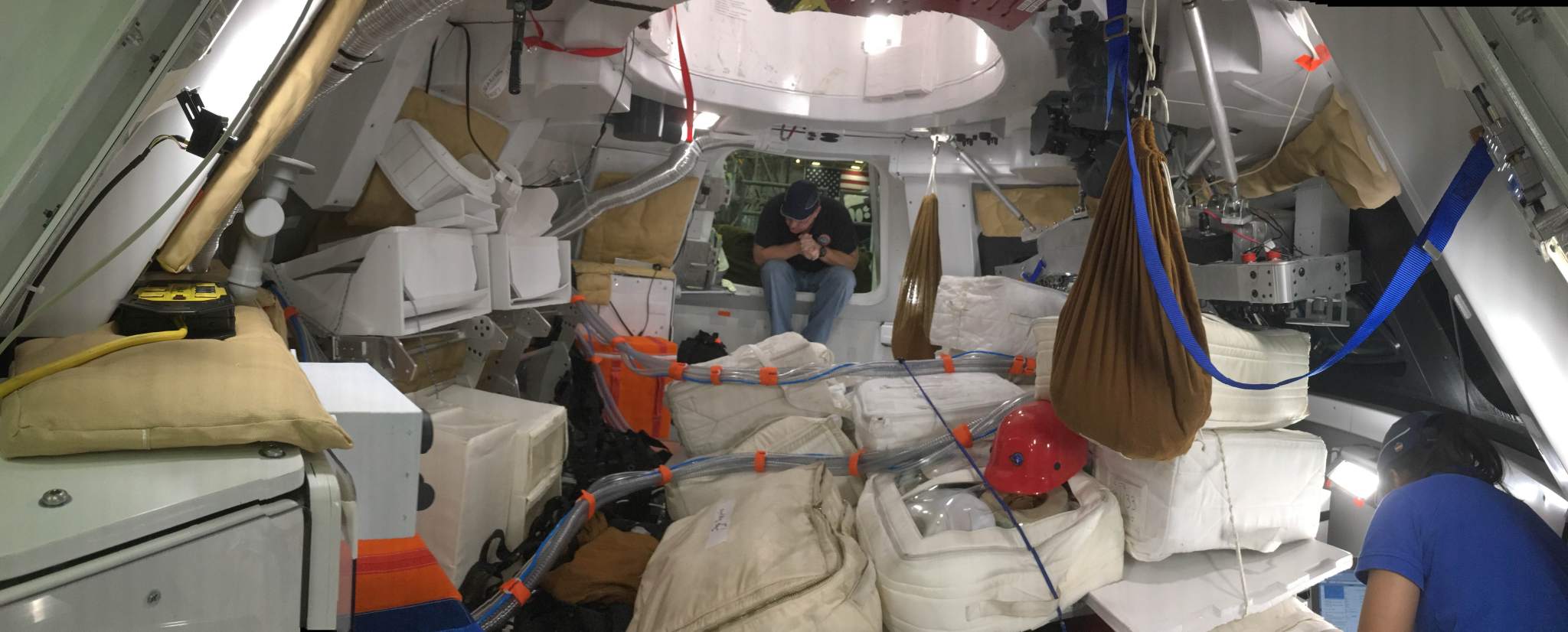 Stowage Bags On Board Orion