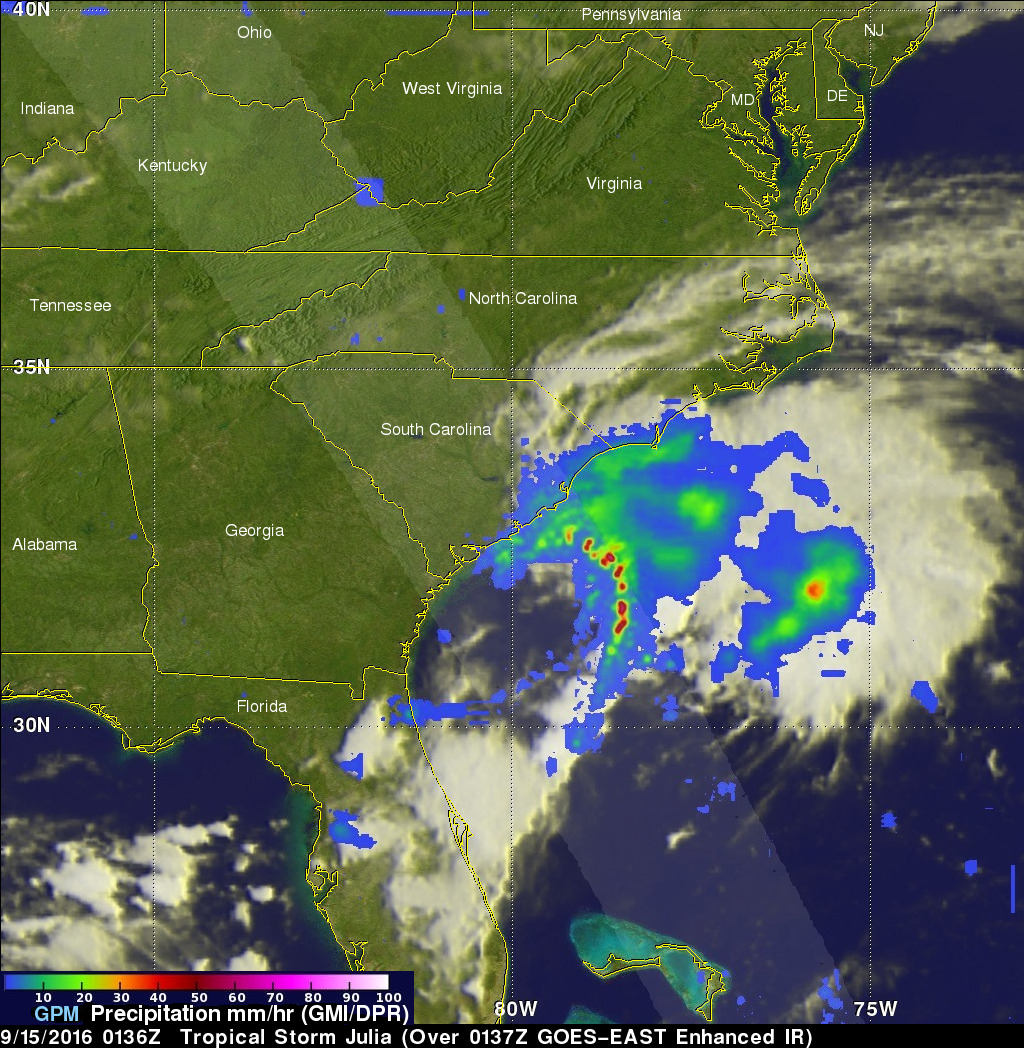 GPM Image of Julia