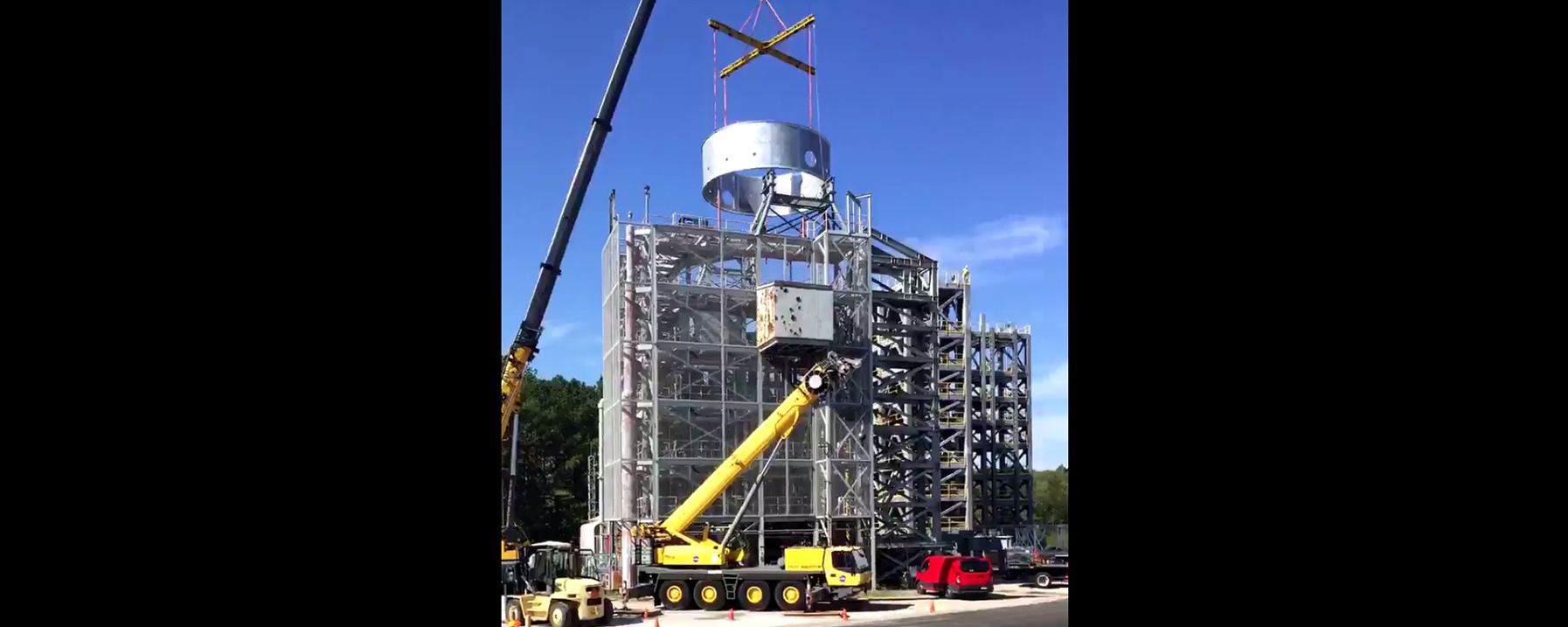 Stacking Components at a Test Stand