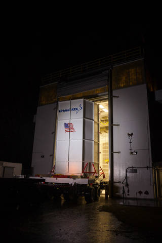 Orbital ATK Cygnus Transported for Fueling