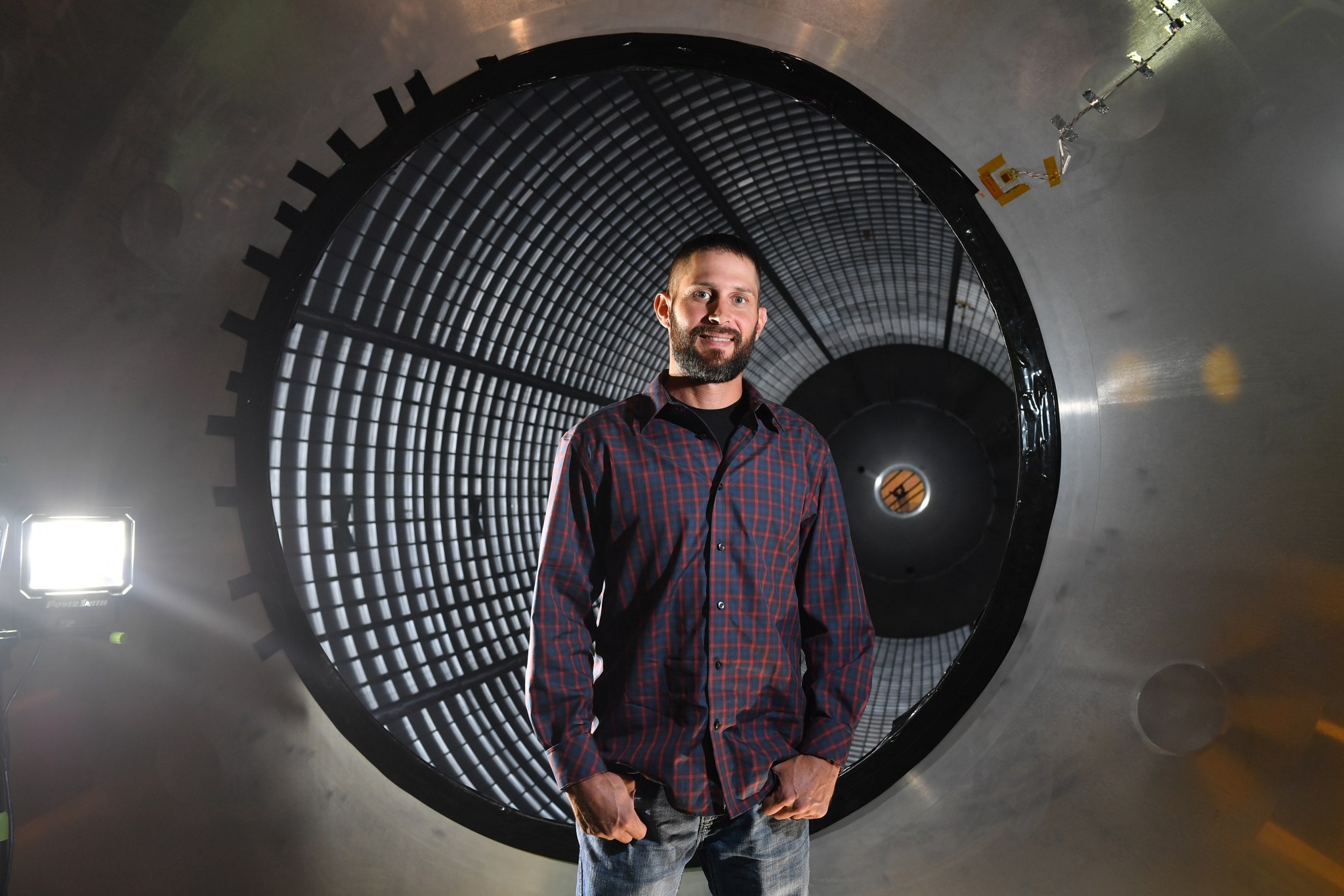 Vito Neal, a Boeing certified fusion welder at Michoud, is helping build NASA's new rocket, the Space Launch System. 
