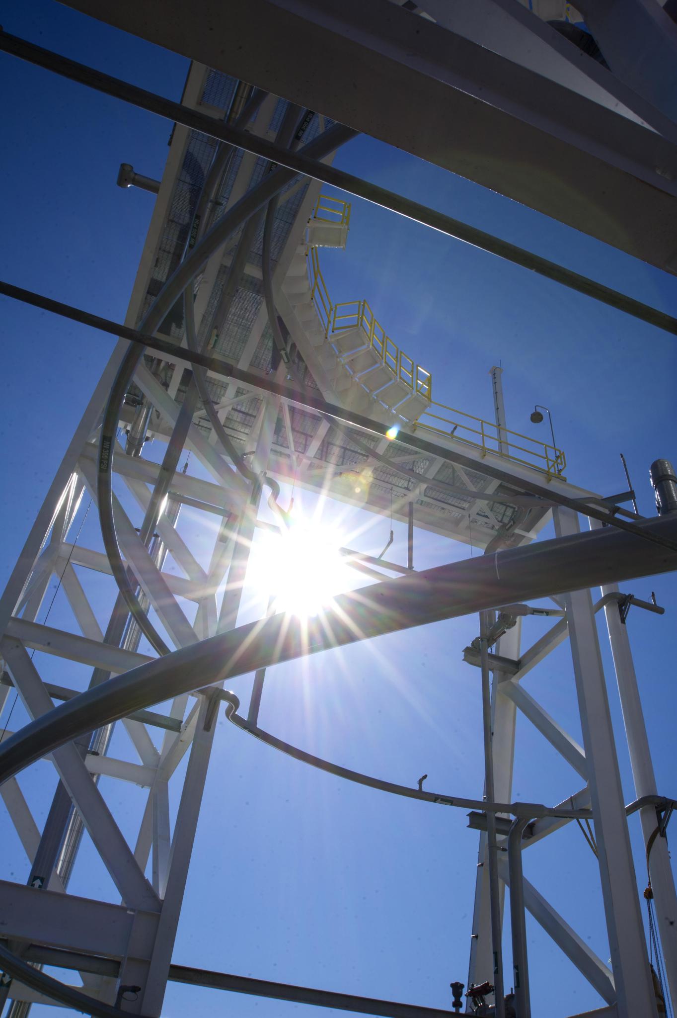 B-2 Test Stand structure