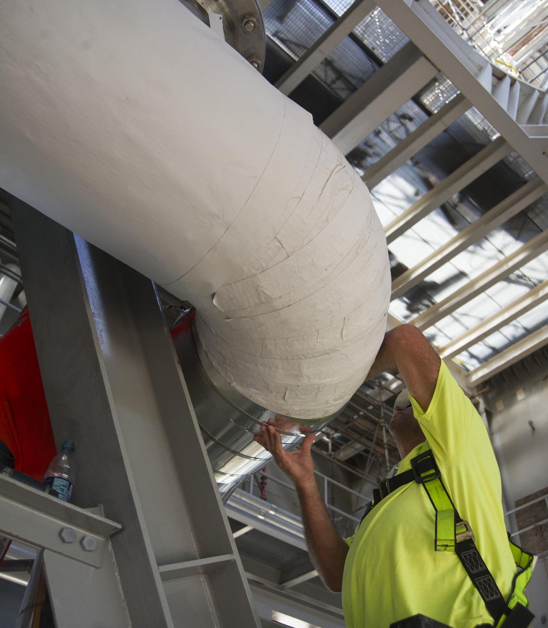 B-2 Test Stand piping