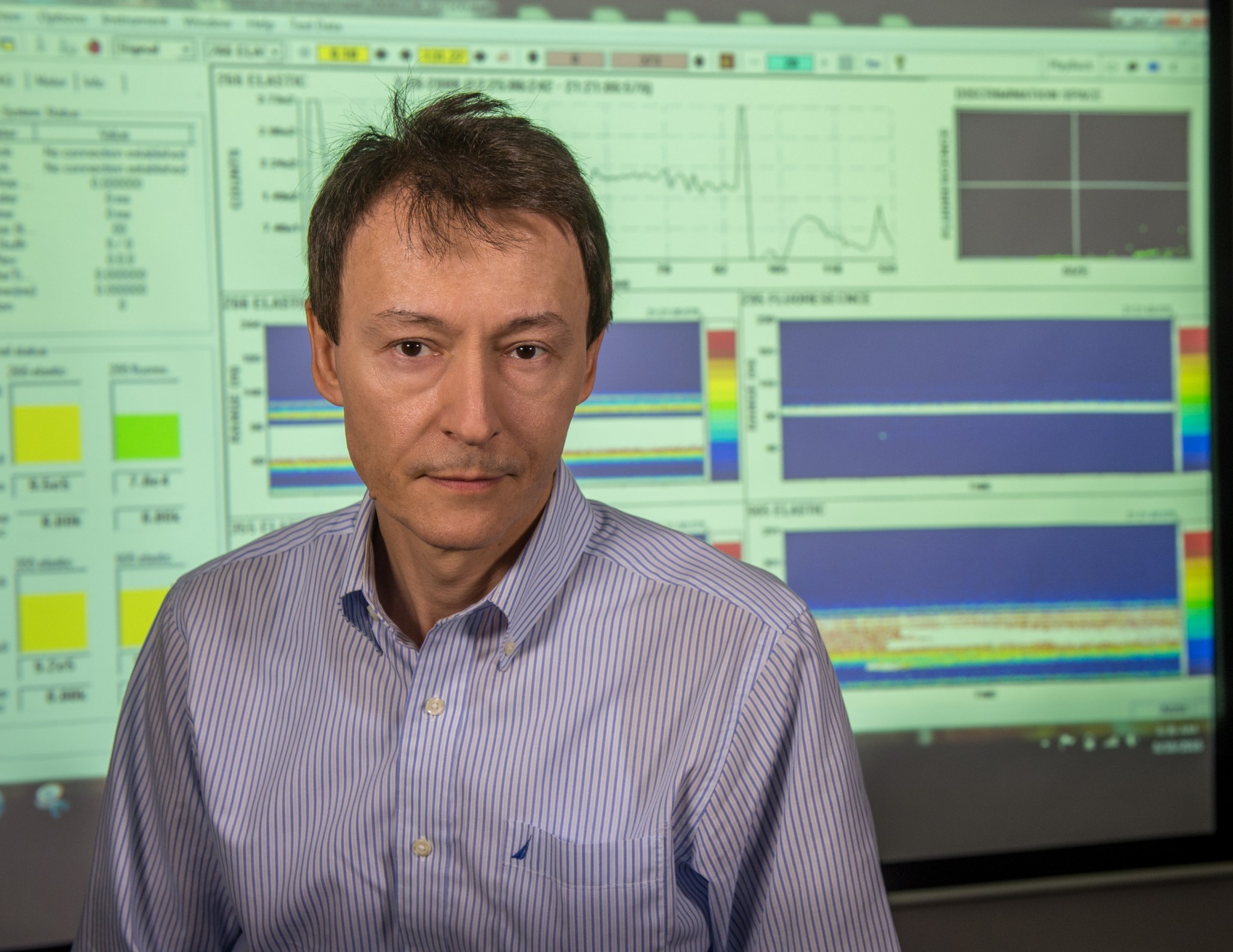 Branimir Blagojevic has developed a prototype instrument that would “sniff” for biosignatures in Martian dust.