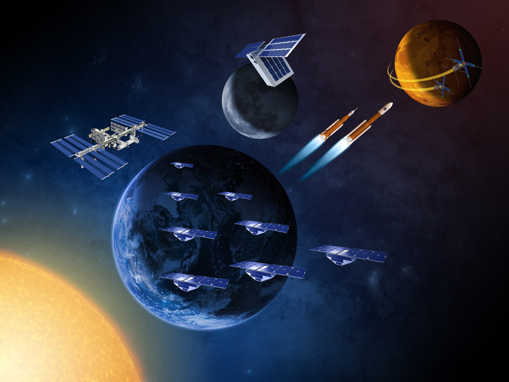 Small spacecraft and satellites are helping NASA advance scientific and human exploration.