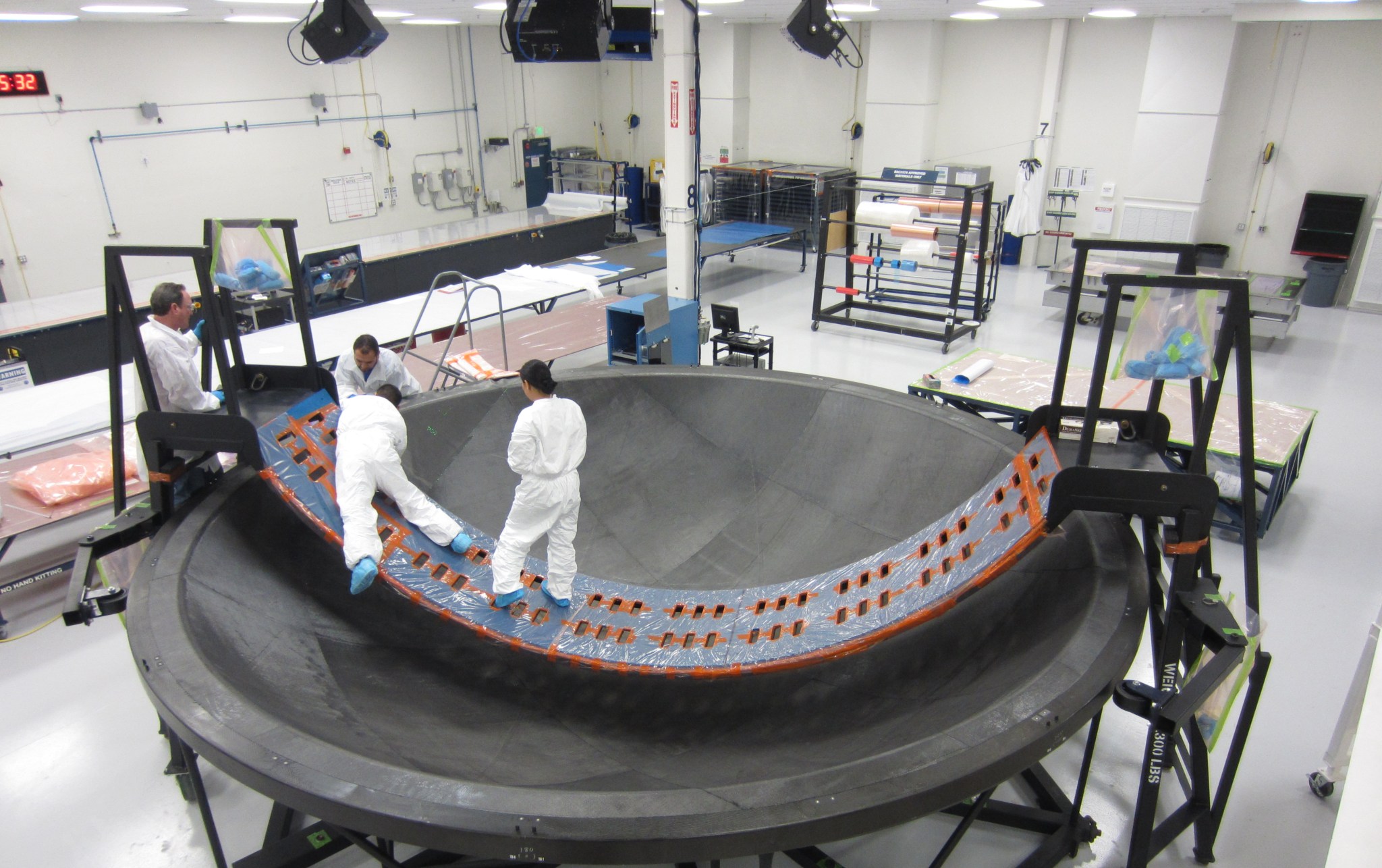The diaphragm for the Orion stage adapter
