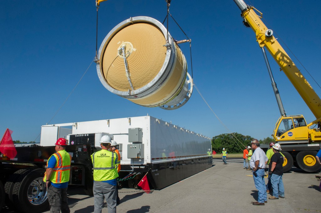 Media Invited to See SLS Hardware Ahead of Testing at NASA Marshall