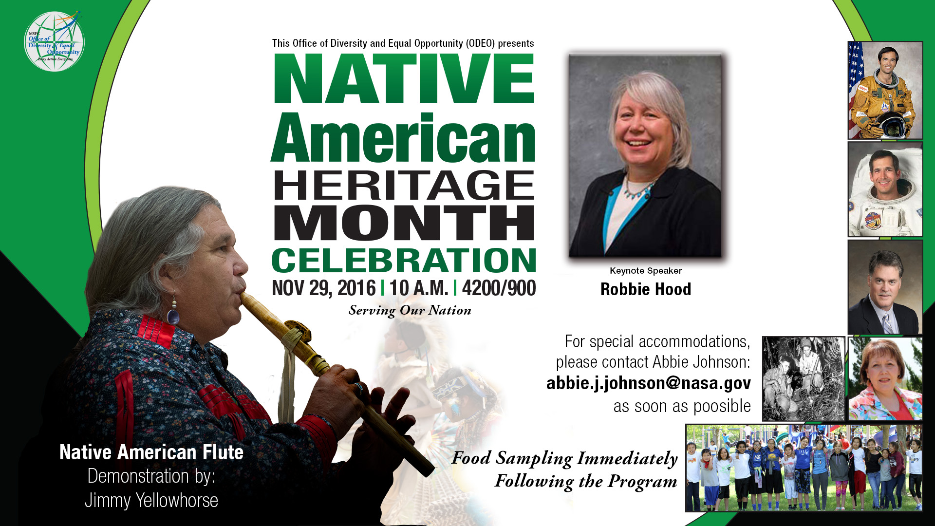 Native American Heritage Month Celebration event poster