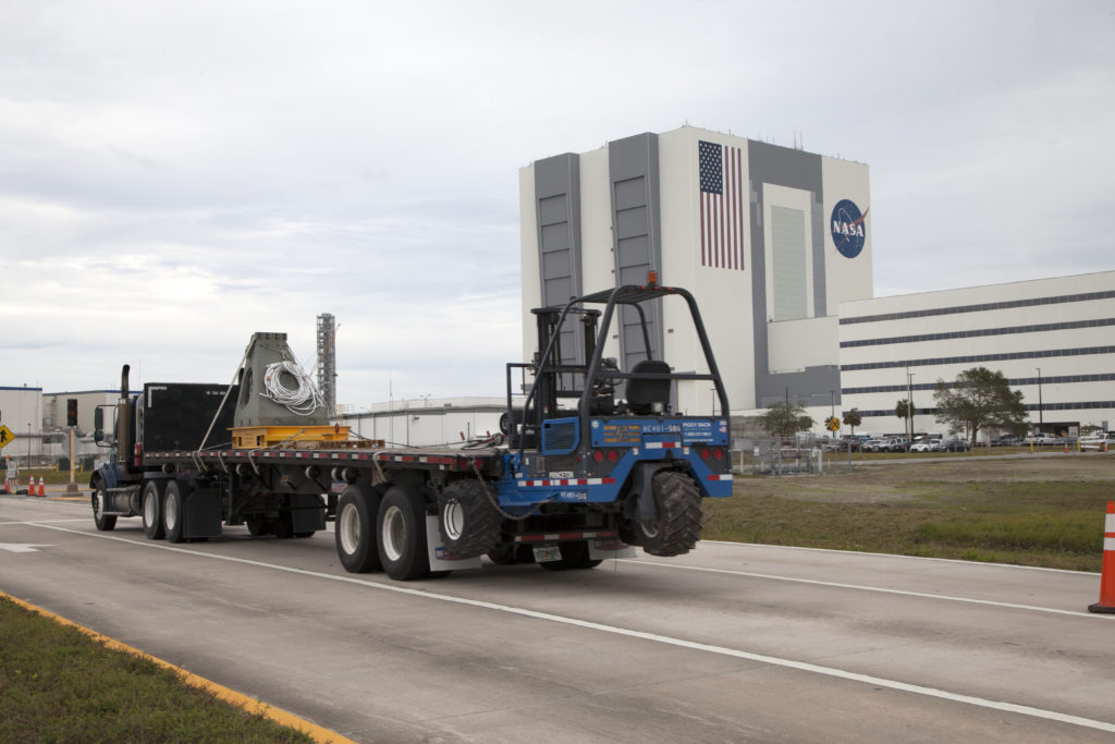 
			Mobile Launcher will Receive first Umbilicals for NASA’s Deep Space Missions - NASA			