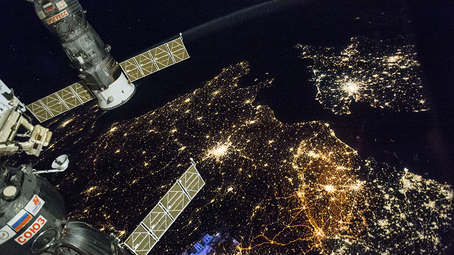 Nighttime View of Earth