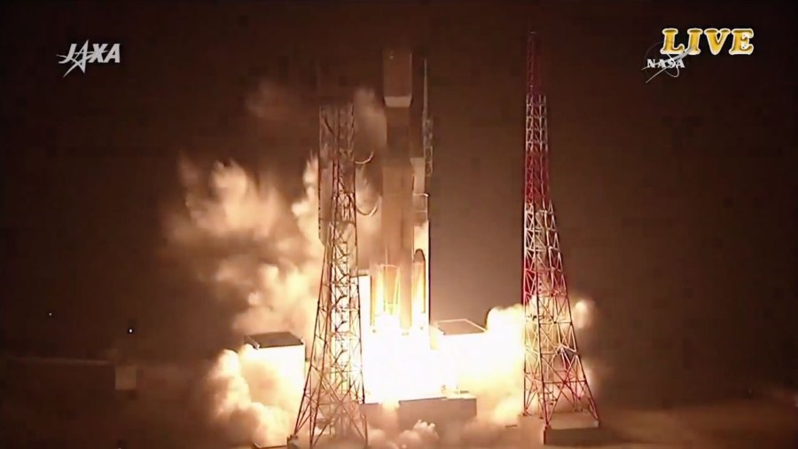 Japan's H-IIB rocket launches on time
