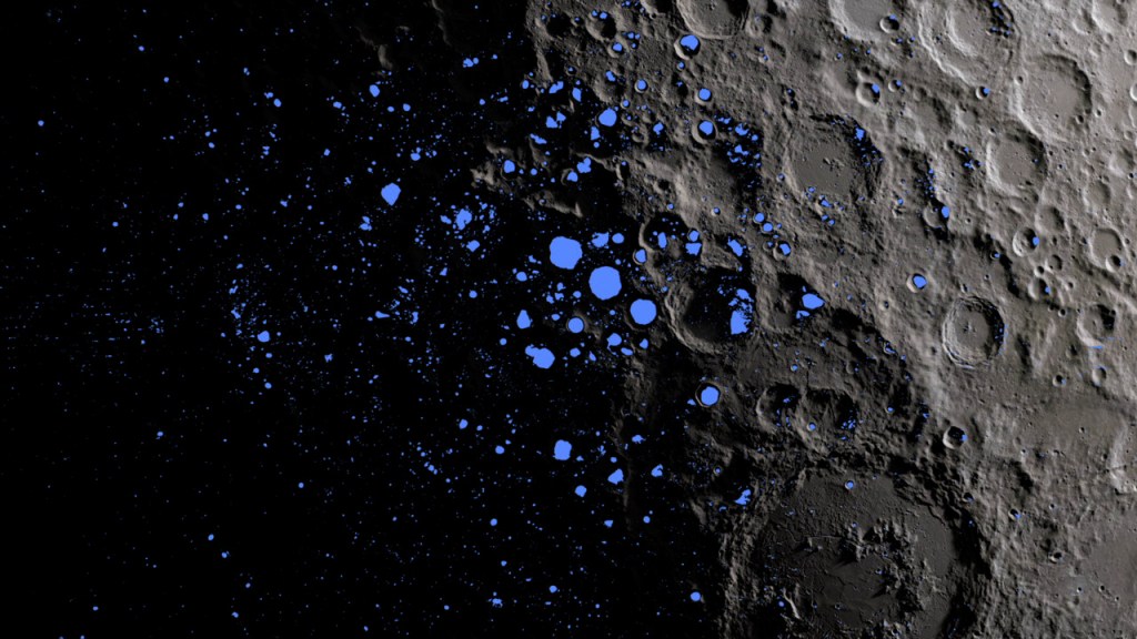 
			NASA Study Finds Solar Storms Could Spark Soils at Moon's Poles - NASA			