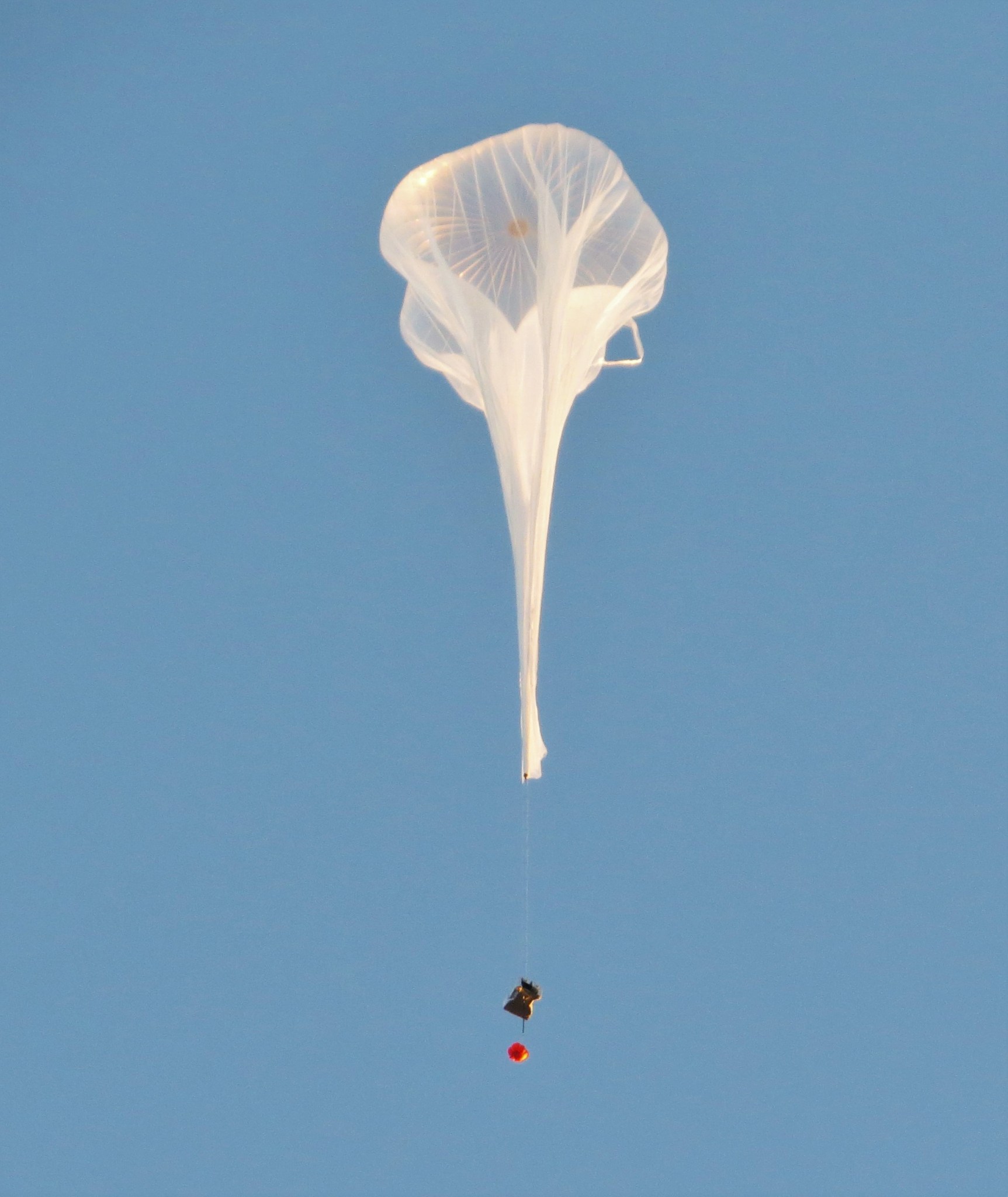 World View launched their high-altitude balloon to carry solar research payload.
