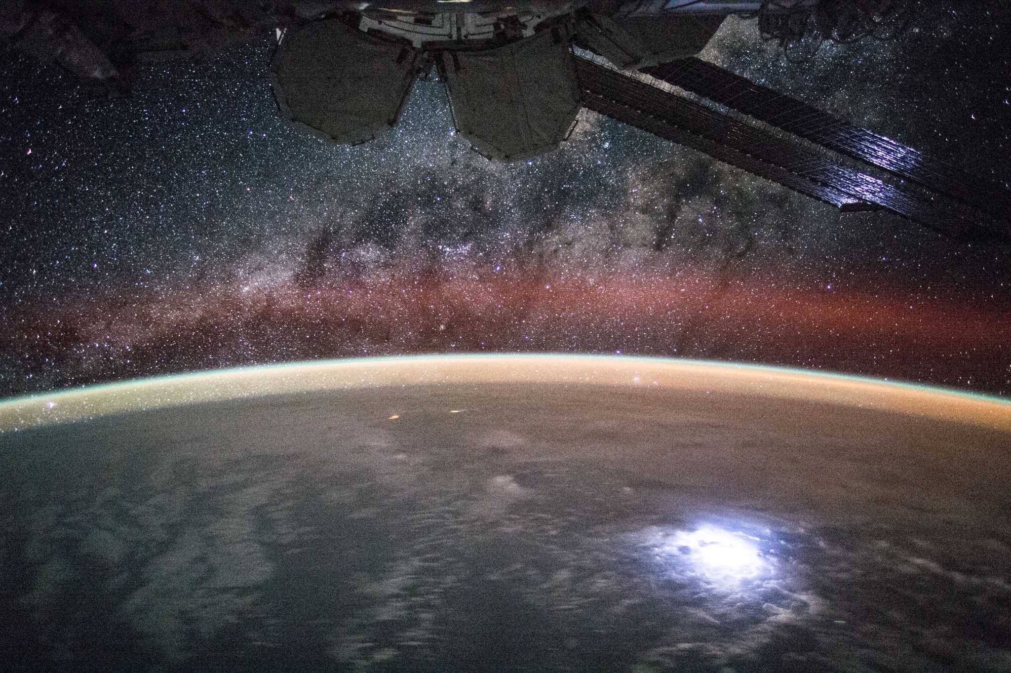The International Space Station completed its 100,000th orbit of Earth on May 16. 