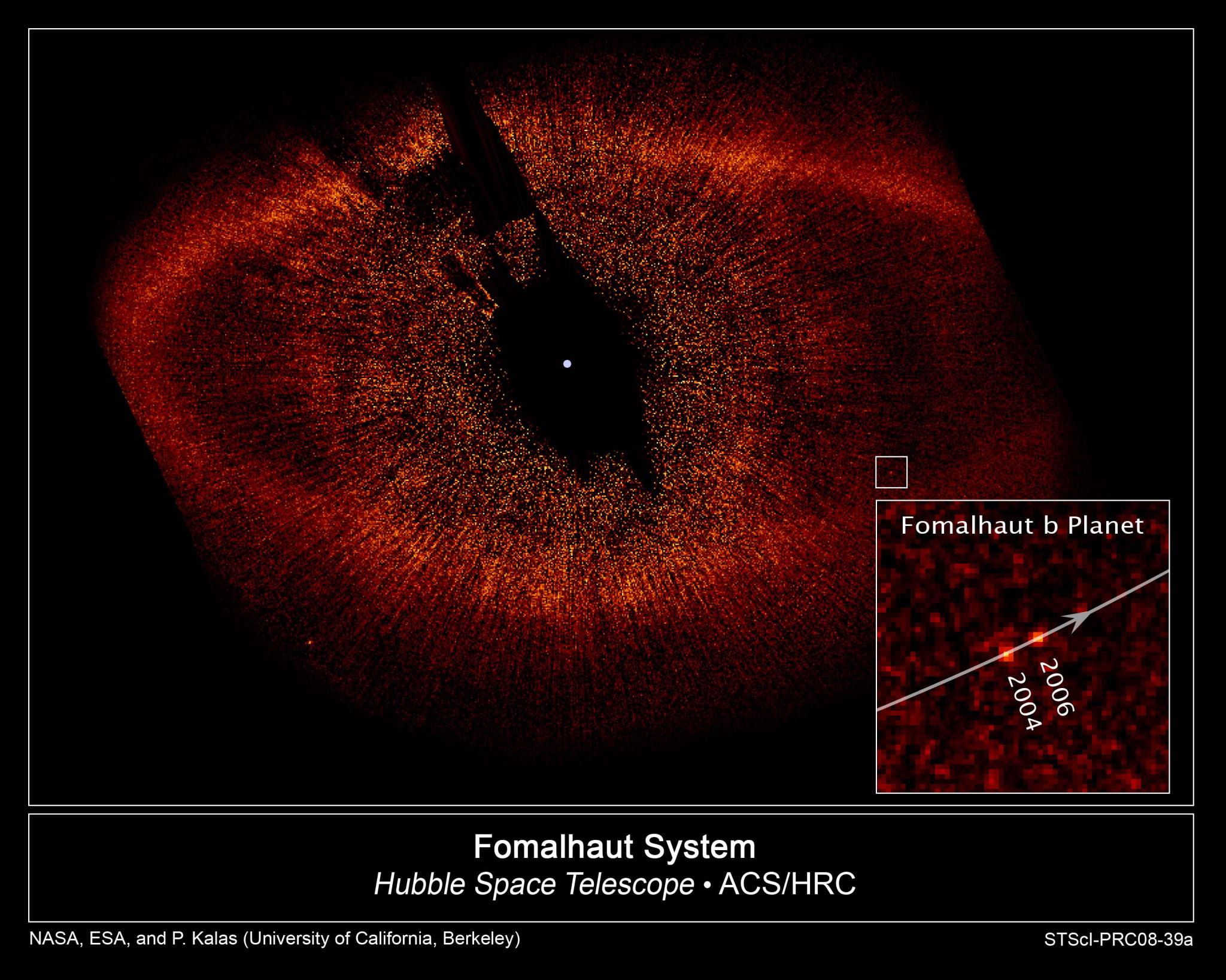Hubble view of Fomalhault