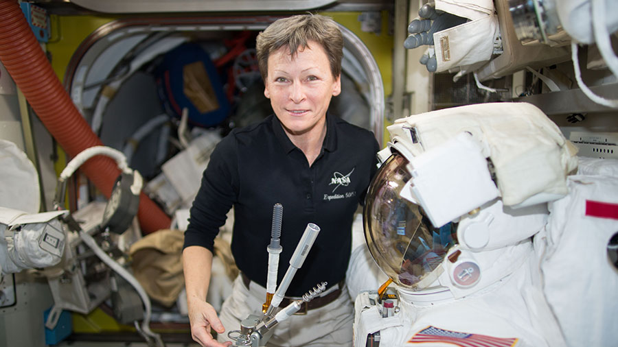 Astronaut Peggy Whitson