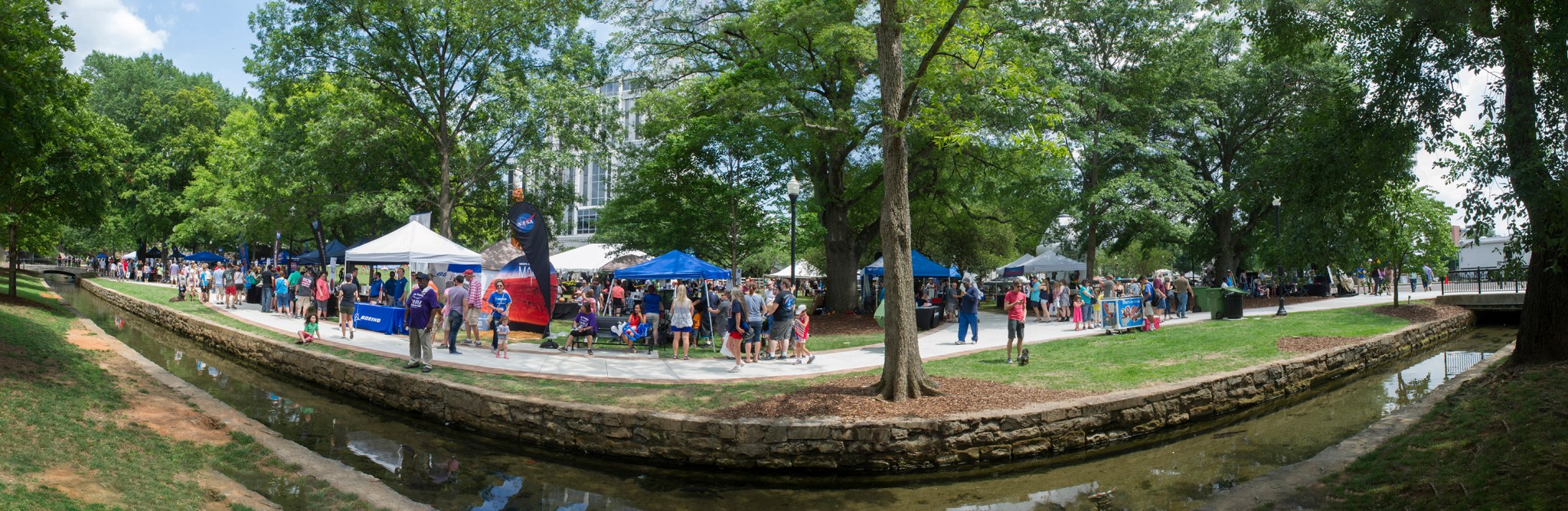 More than 7,500 people attended 'NASA in the Park