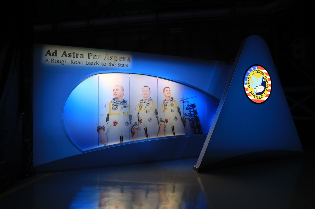 NASA Unveils Tribute to Crew of Apollo 1