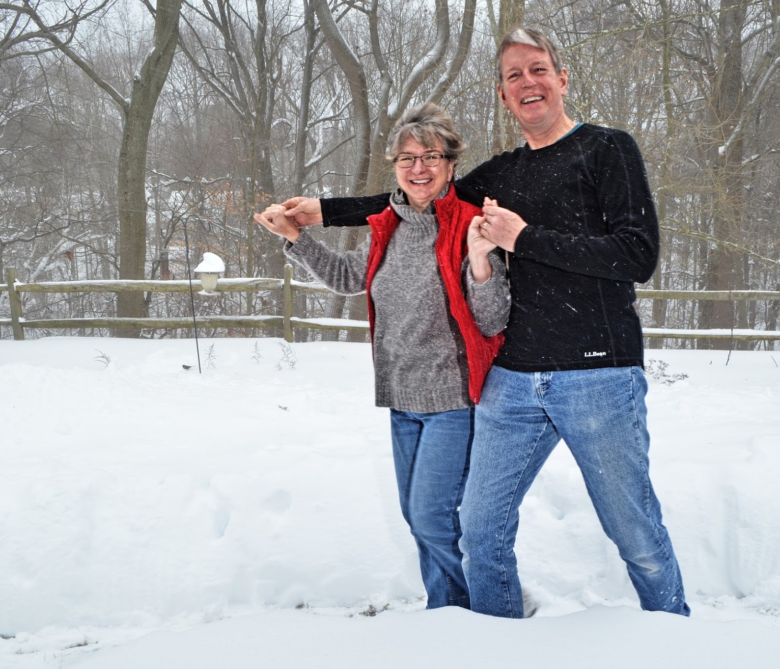 Kuring and his wife, Laima