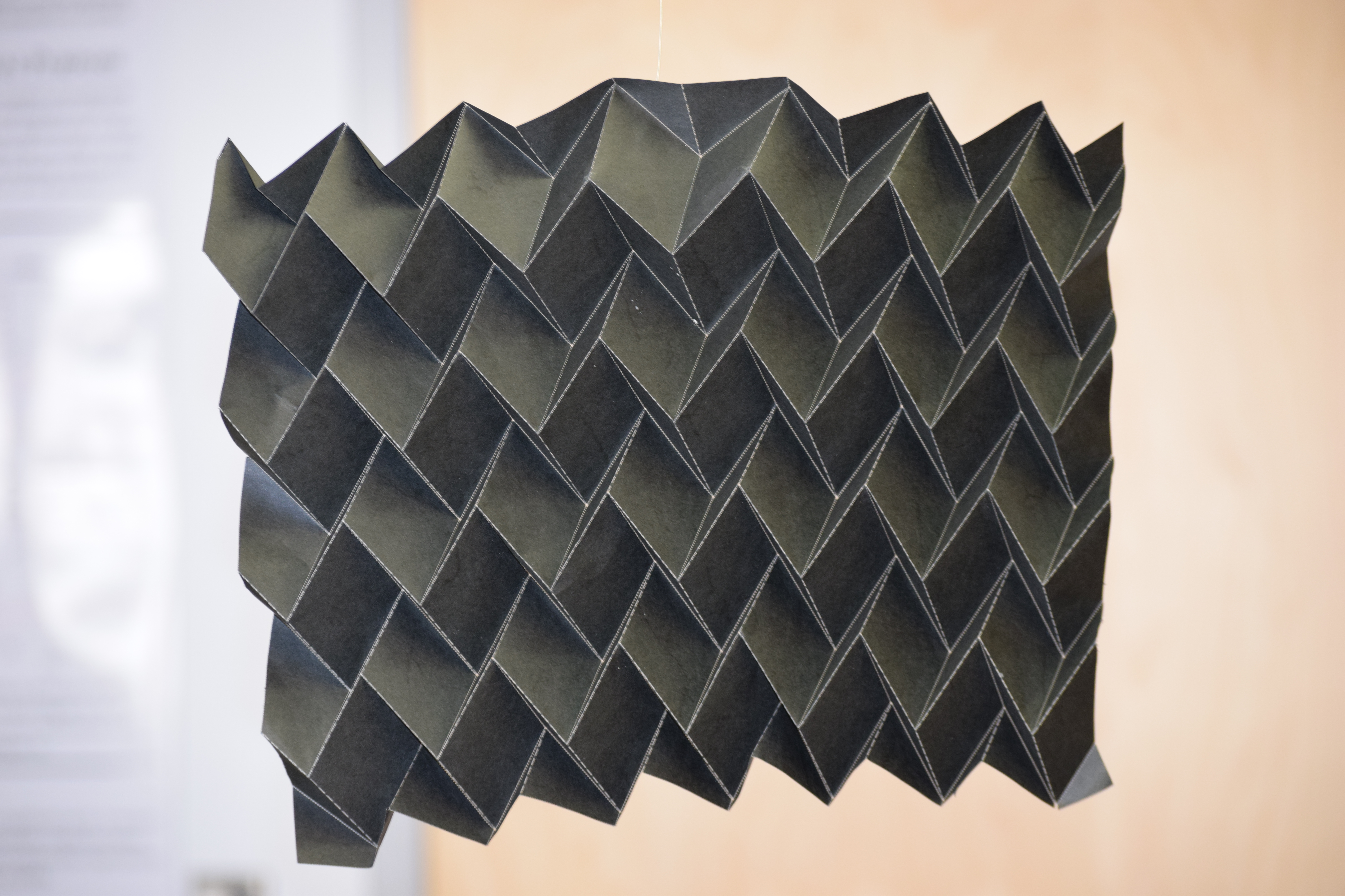 A three-dimensional, foldable radiator, inspired by the art of paper folding. 
