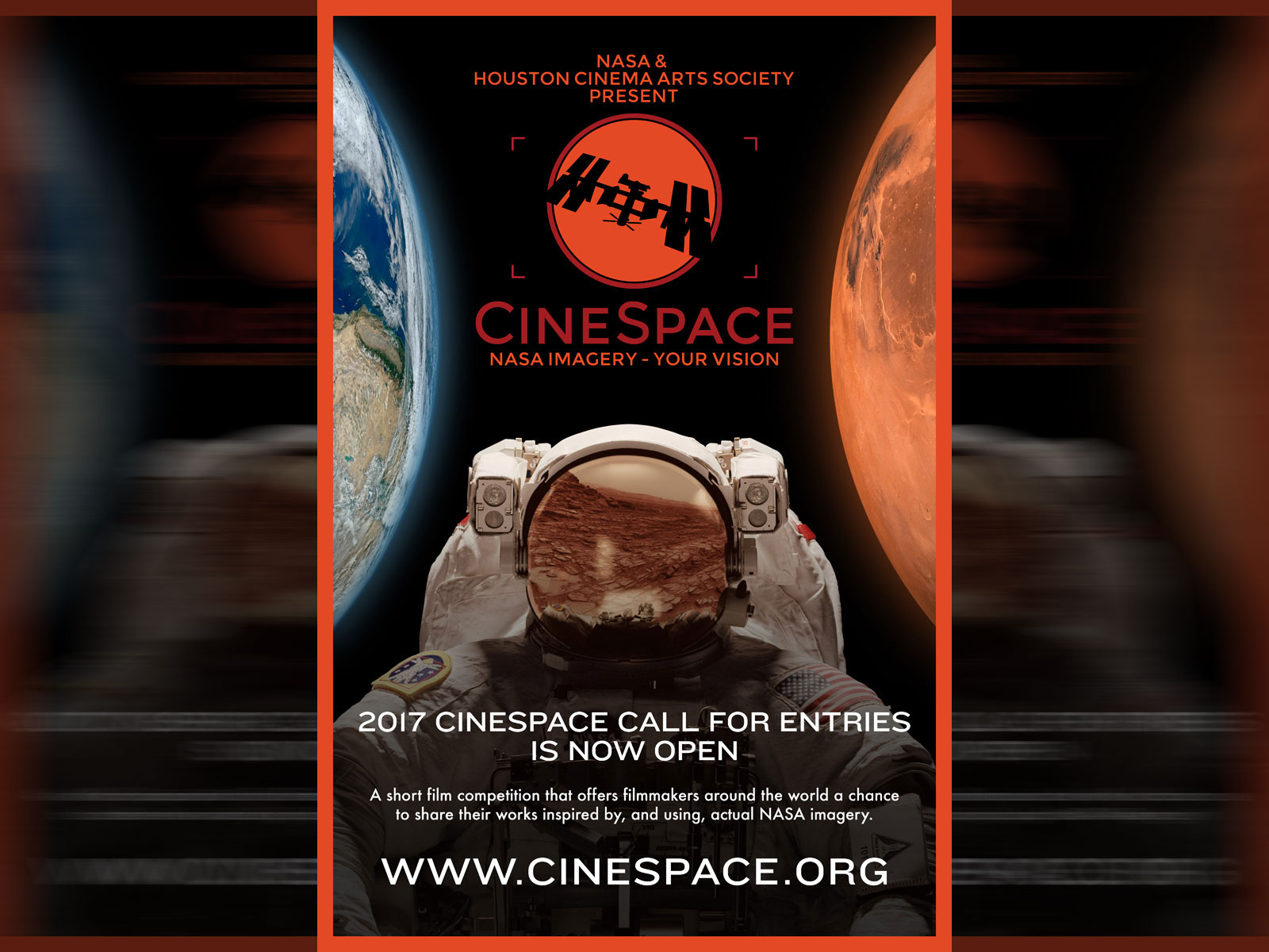 CineSpace: NASA Imagery - Your Vision (Poster)
