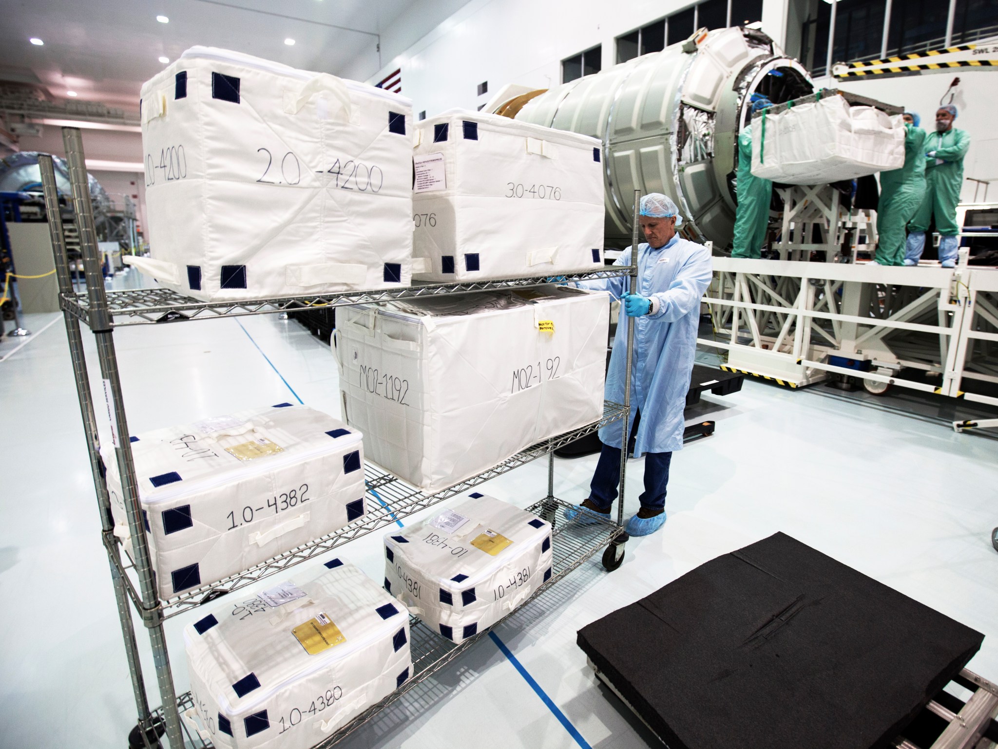 Supplies loaded aboard Cygnus