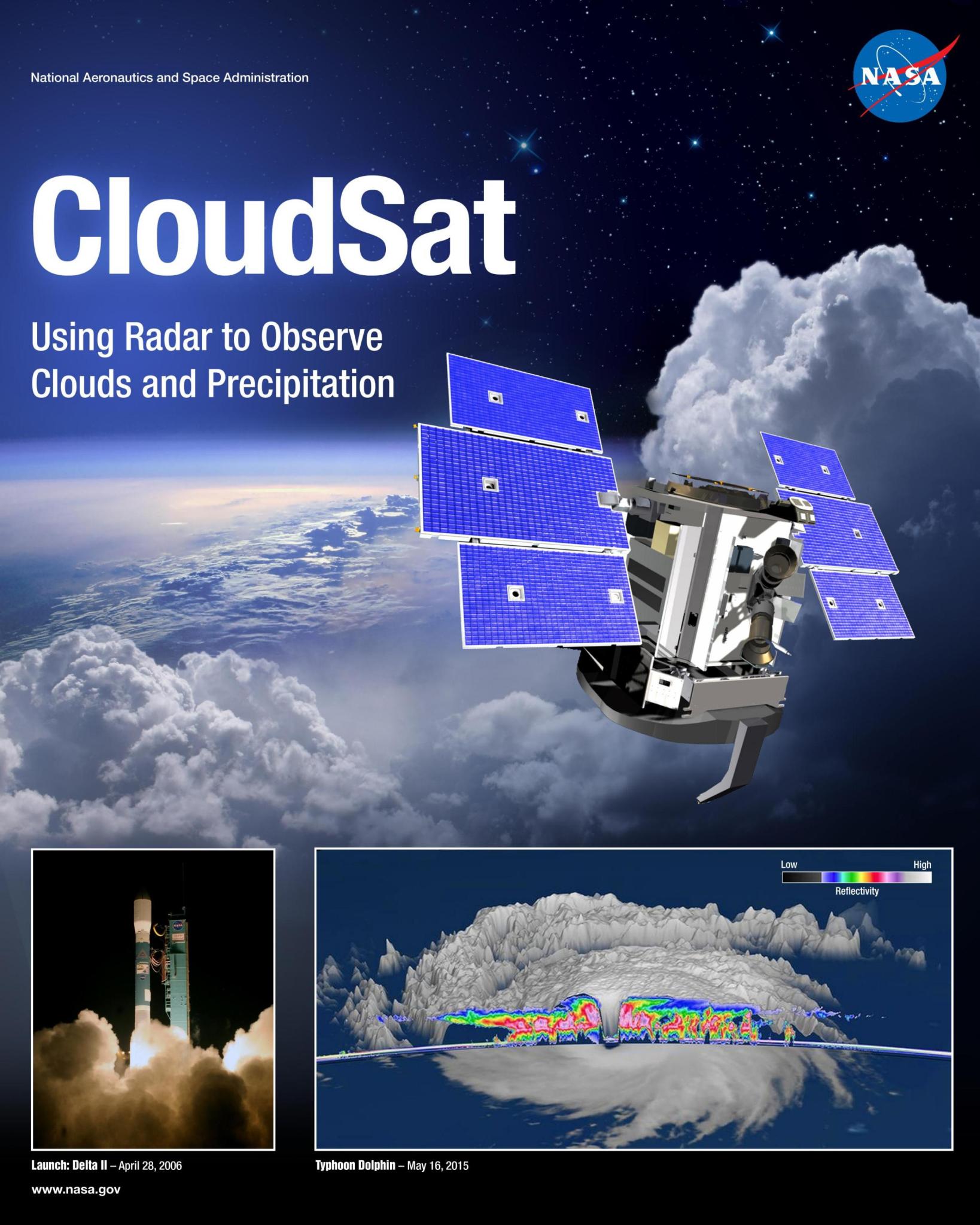 CloudSat Mission Poster