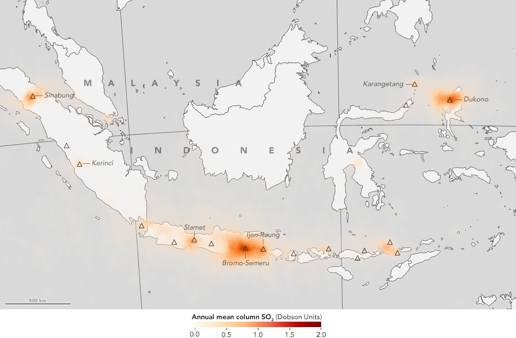 map of indonesia with orange data overlay
