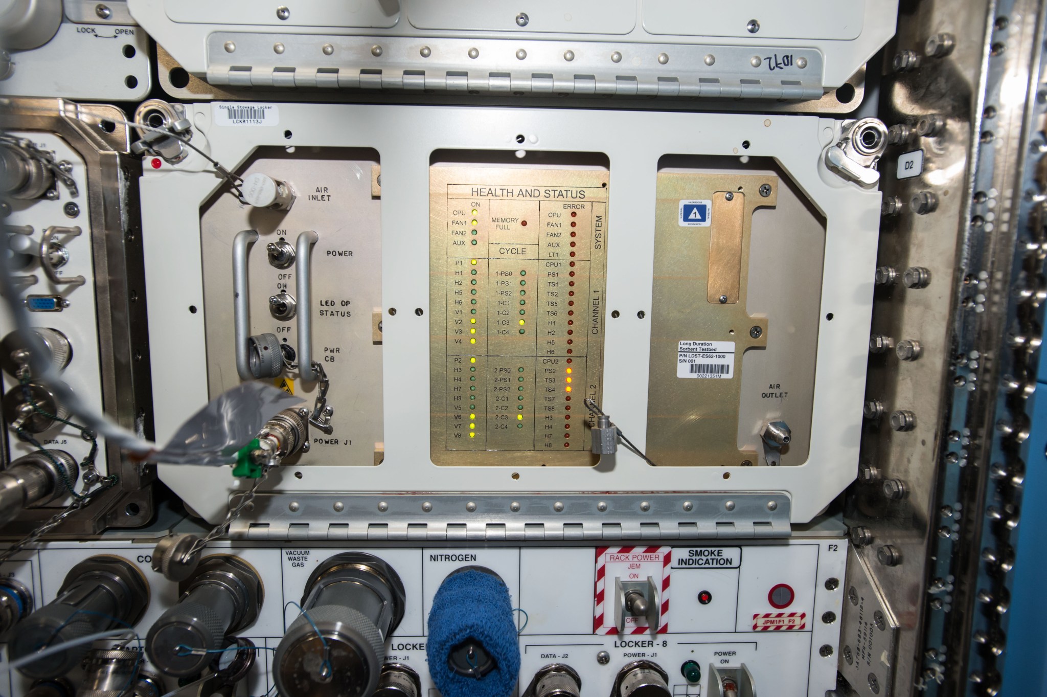 Long Duration Sorbent Testbed