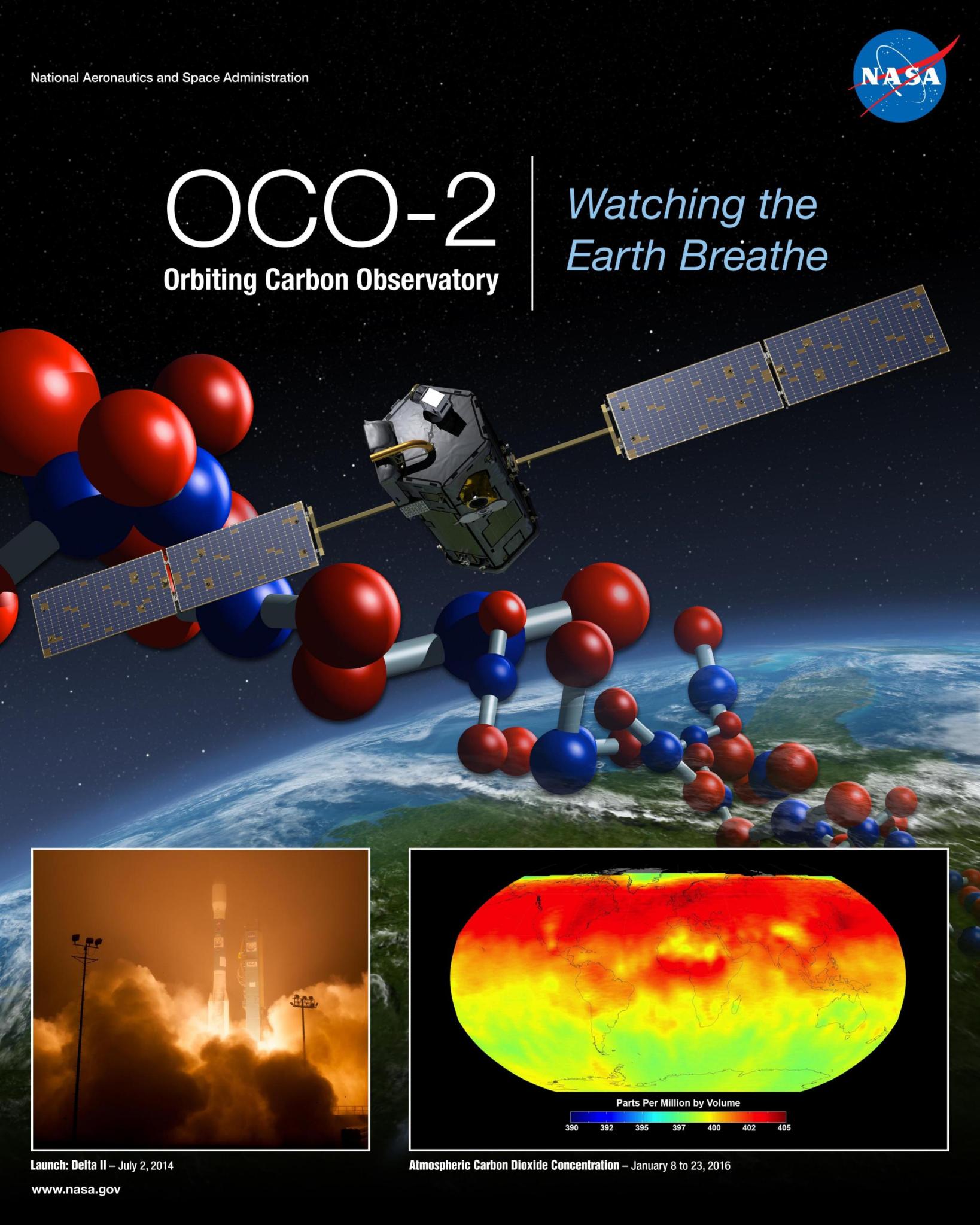 OCO-2 Mission Poster