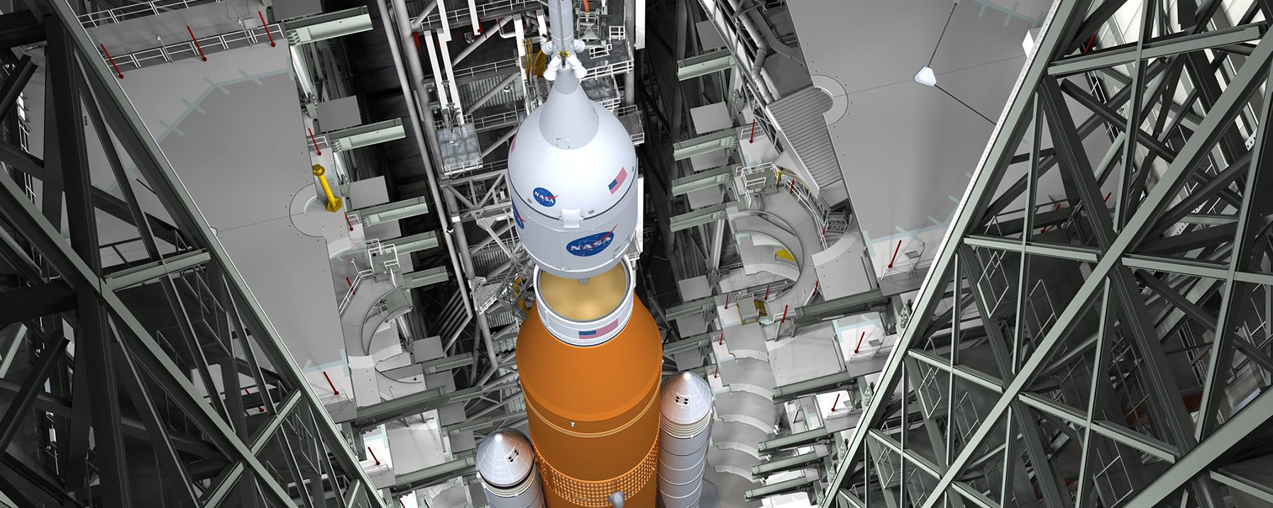 Artist Concept of the Space Launch System