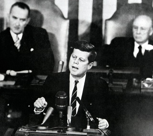 
			The Decision to Go to the Moon: President John F. Kennedy's May 25, 1961 Speech before a Joint Session of Congress - NASA			