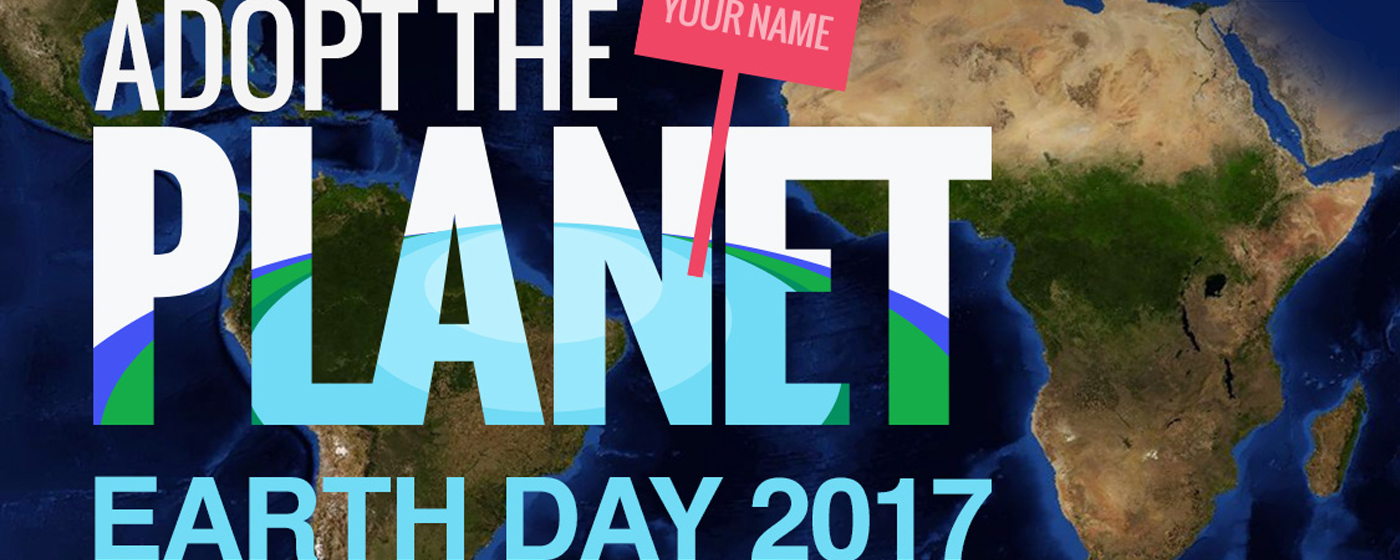 NASA Celebrates Earth Day by Letting Us All #AdoptThePlanet for ICYMI 170421