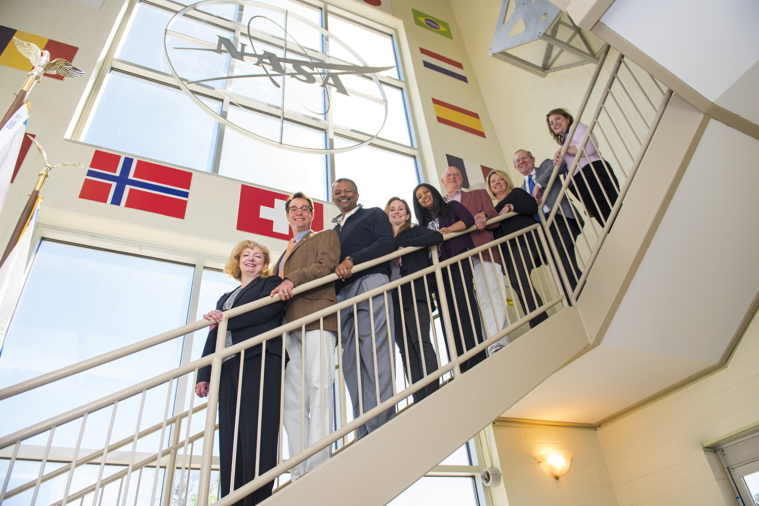 Medical doctors from the Madison County Medical Society visited NASA's Marshall Space Flight Center April 7.