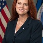 The official portrait for Charlie Blackwell-Thompson, launch director for NASA's Exploration Ground Systems.