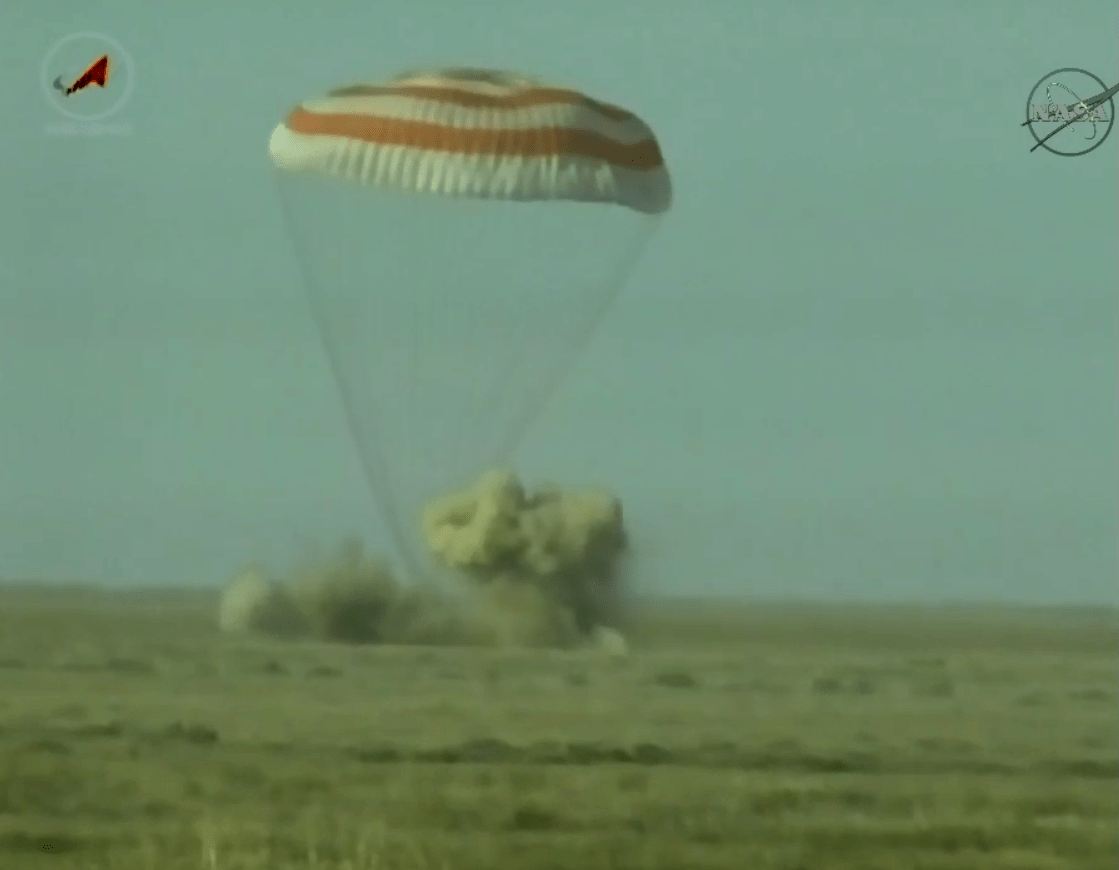 Expedition 50 Commander Shane Kimbrough of NASA and Flight Engineers Sergey Ryzhikov and Andrey Borisenko of Roscosmos return.