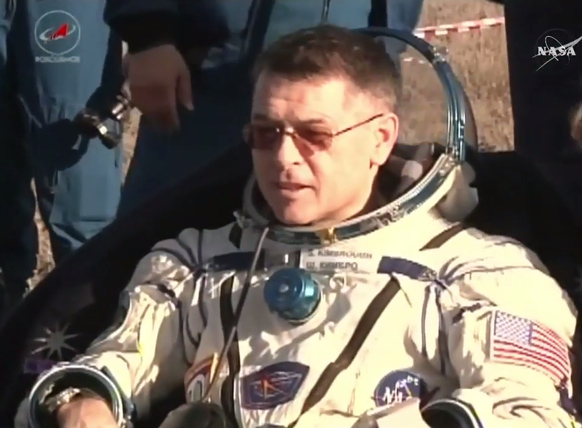With his return to Earth April 10, 2017, from a mission aboard the International Space Station, NASA astronaut Shane Kimbrough