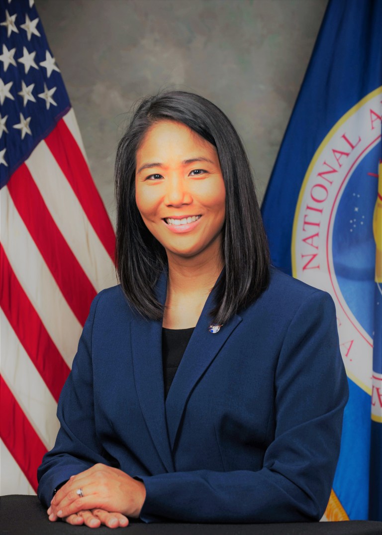 Official NASA portrait of Josephine Santiago-Bond.