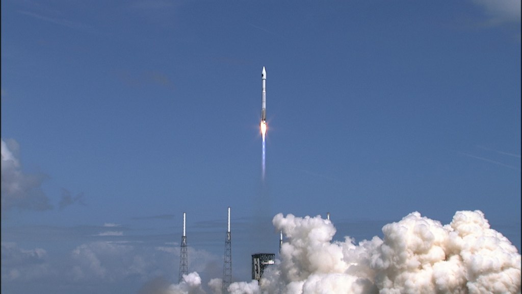NASA Space Station Cargo Launches aboard Orbital ATK Resupply Mission