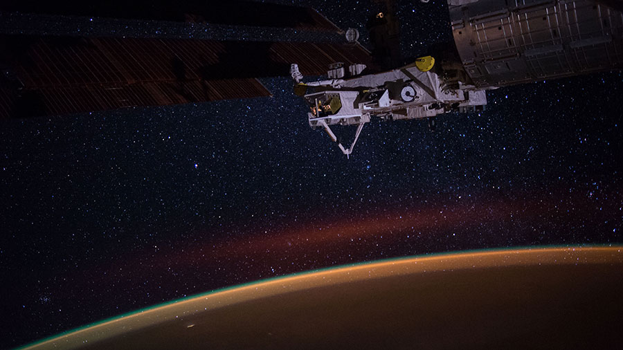 Earth's Atmospheric Glow