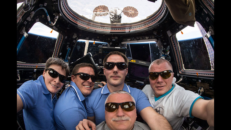 Expedition 51 and Cygnus