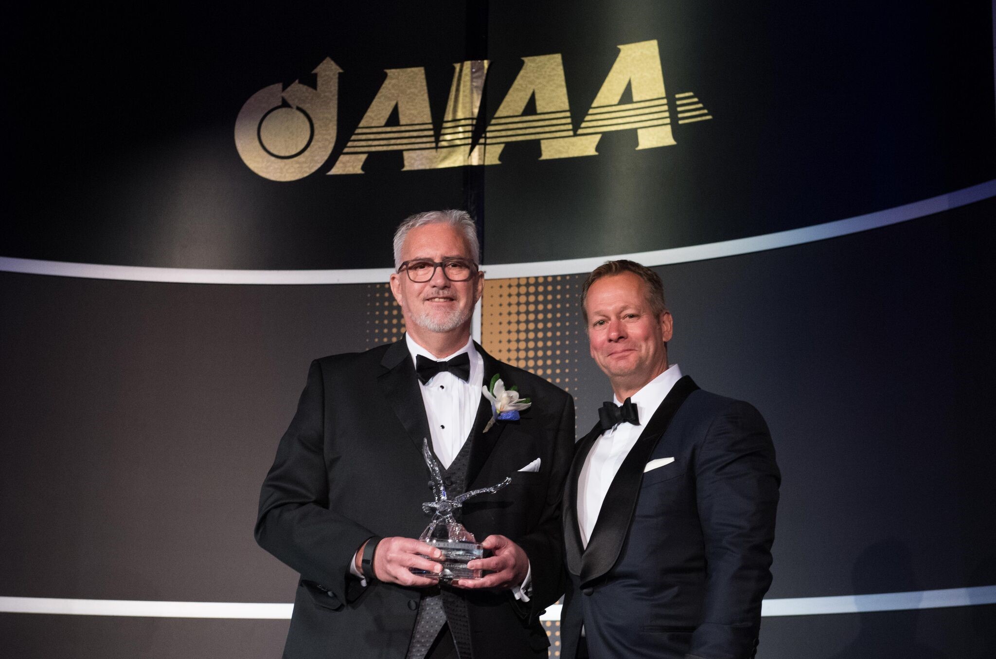 Dave Bowles at AIAA Gala