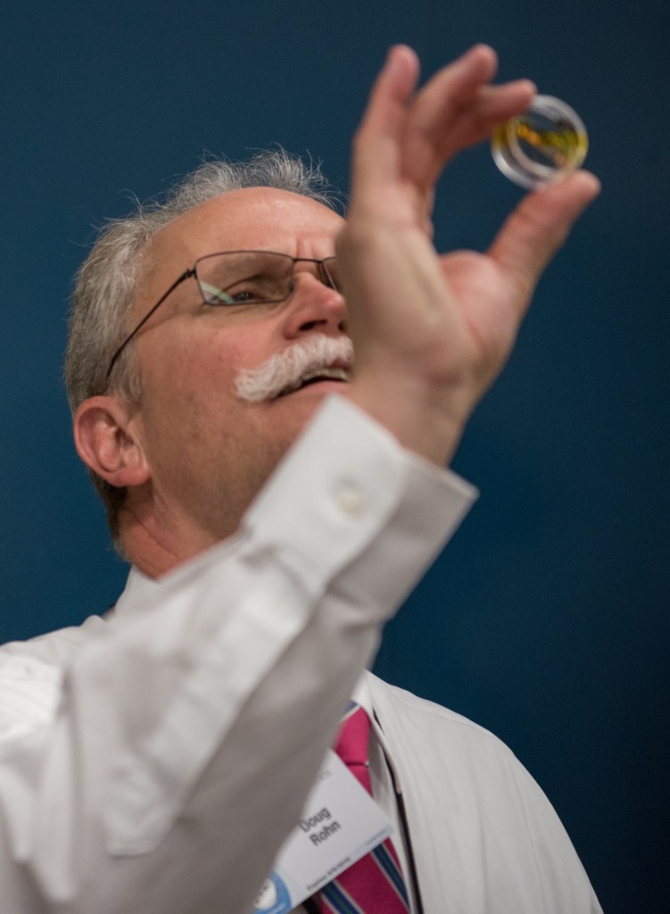 A close look at a sample of nanomaterial reveals an exciting future for aviation.