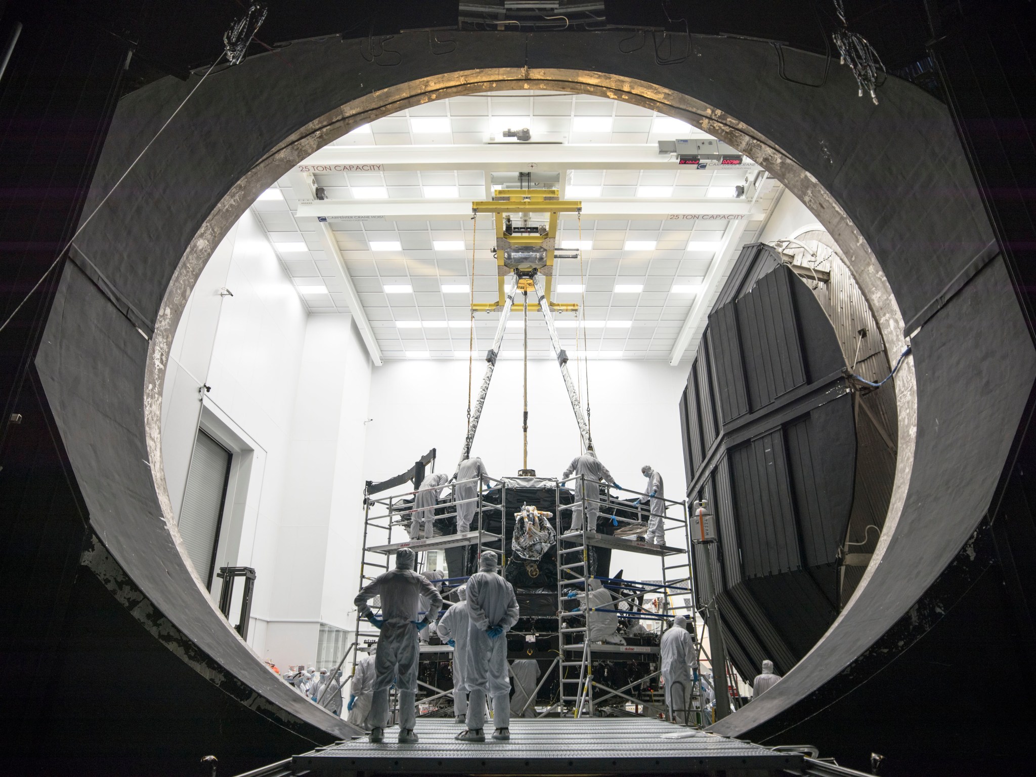 Image taken from inside Chamber A