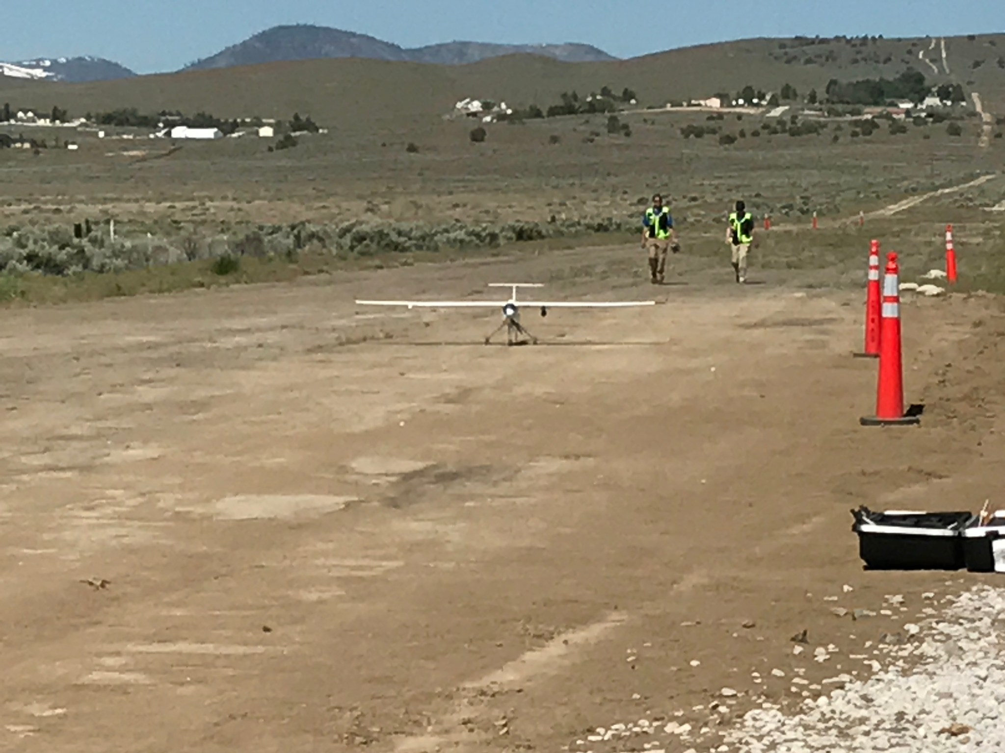 Reno, Nevada site for tests for multiple drones.