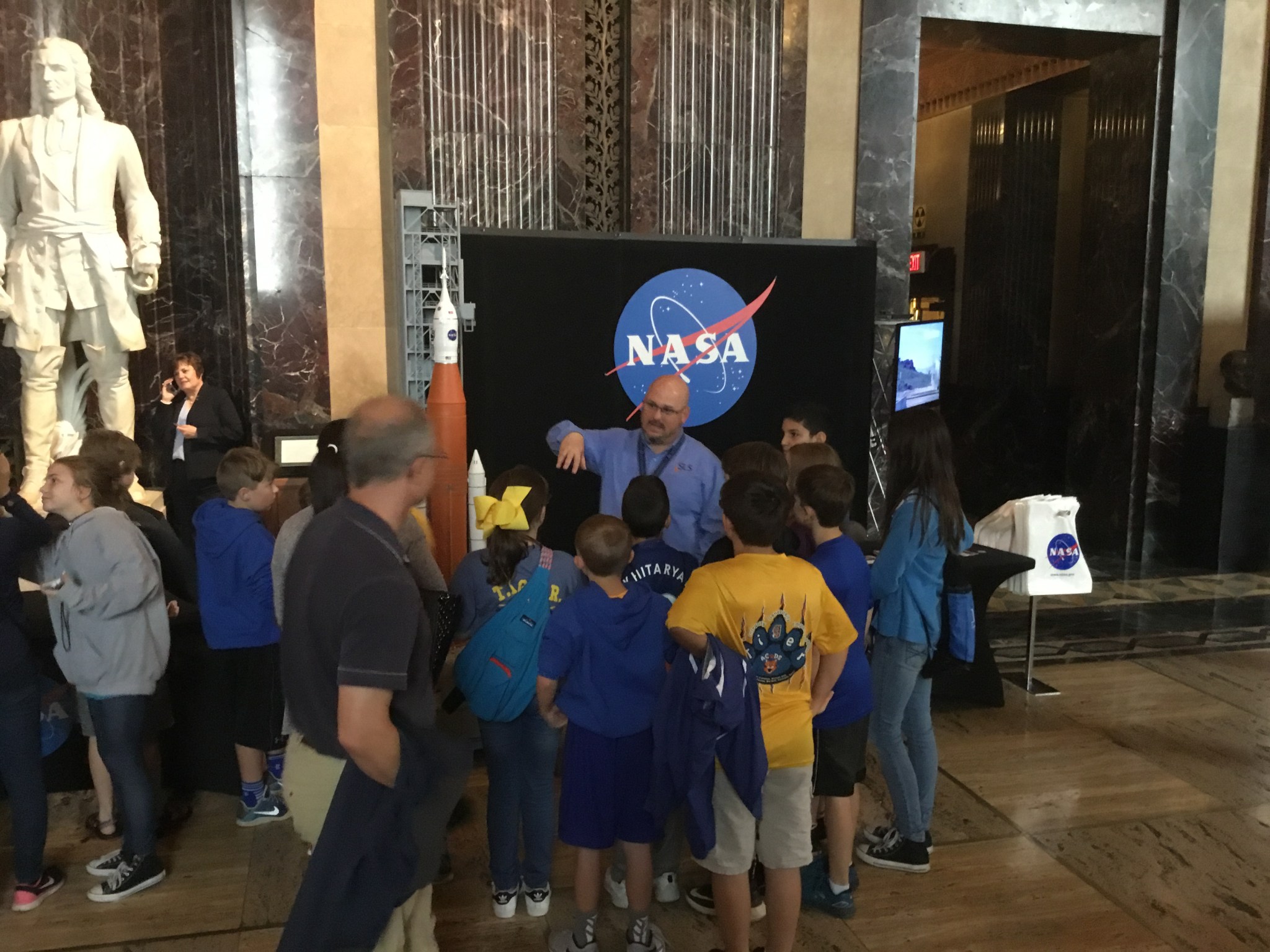 NASA’s Marshall Space Flight Center celebrated NASA Day in Baton Rouge at the Louisiana State Capitol on May 4. 