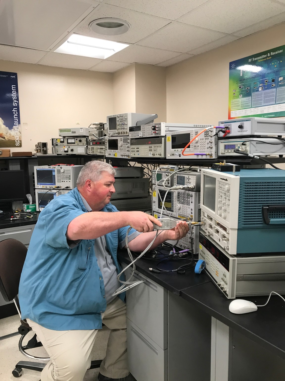 Kirk Foster, laboratory manager for Marshall's Metrology and Calibration Laboratory.