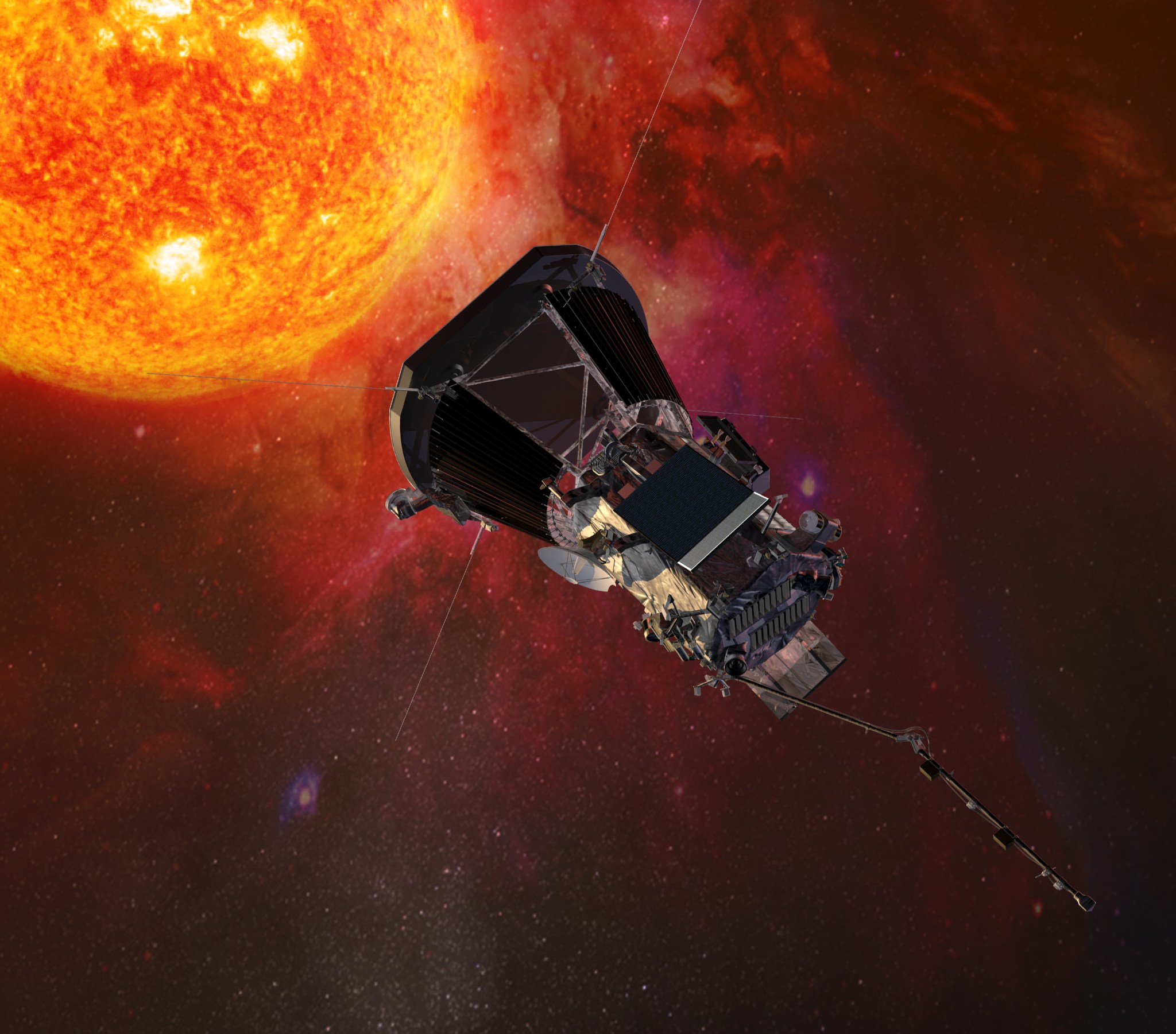 illustration of Parker Solar Probe