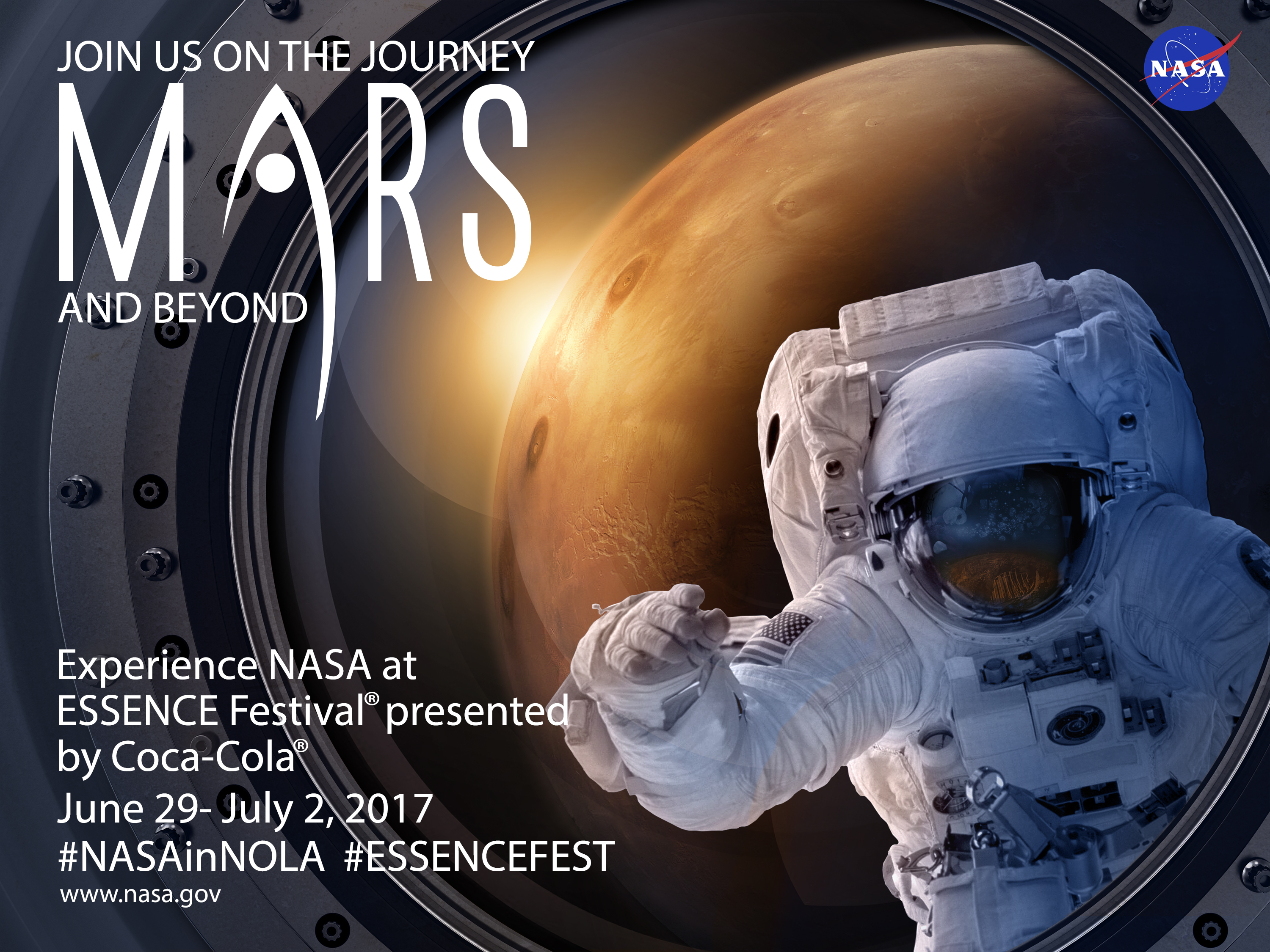 NASA to Bring Space Exploration to New Orleans during 2017 ESSENCE Fest