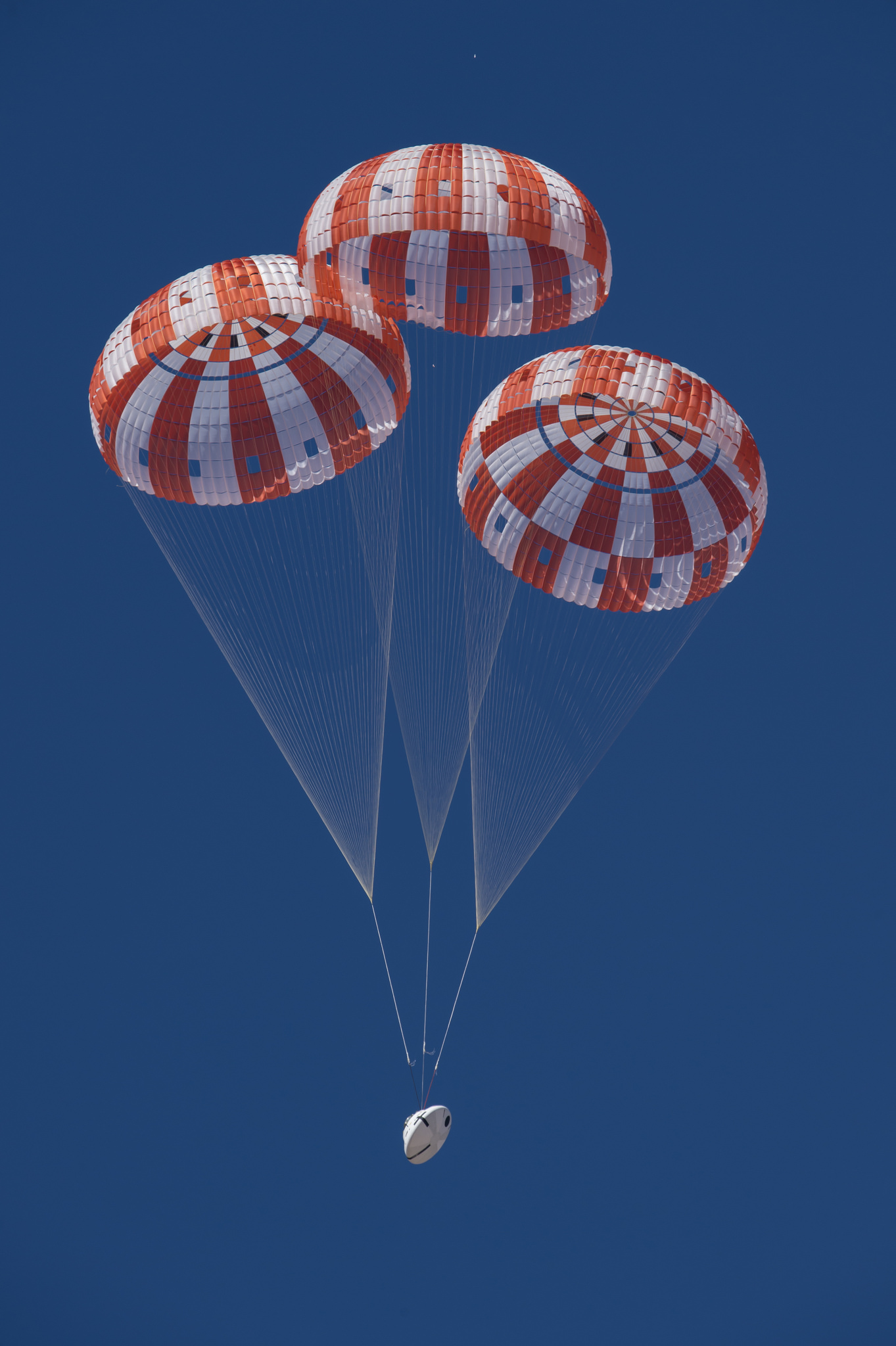 NASA is qualifying Orion’s parachutes for missions with astronauts.